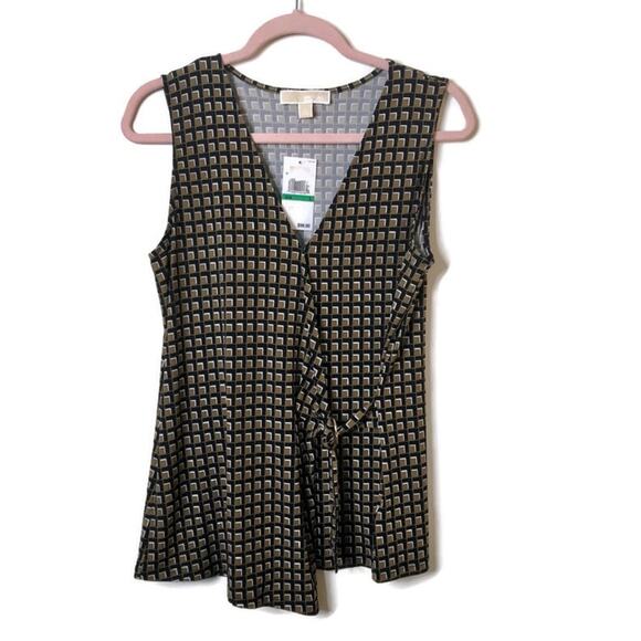 MICHAEL Michael Kors geometric print top - Picture 1 of 5